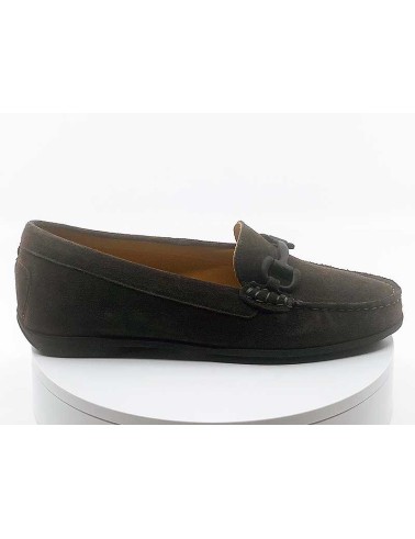 Mocassins femme Marron nubuck