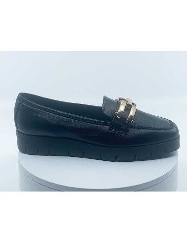 Mocassins femmes Noir reqins