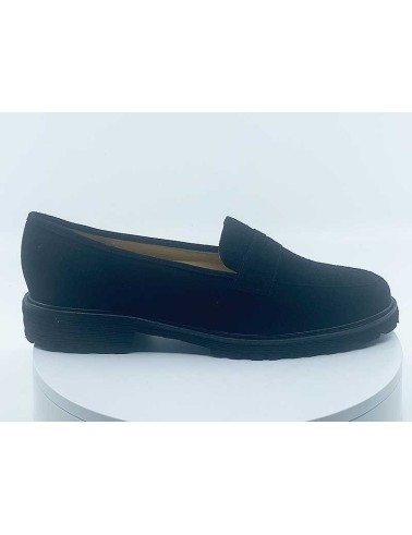 Mocassins femmes Noir Veau Velours BRUNATE