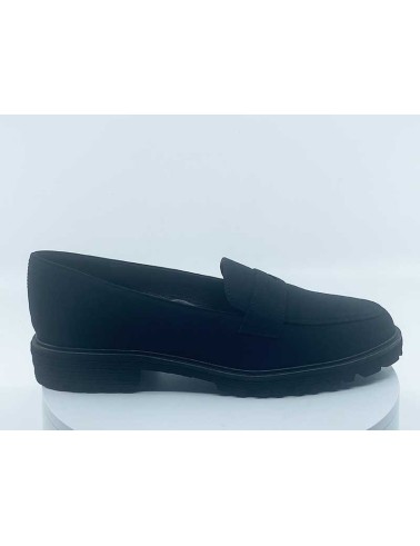 Mocassins femme Noir Strech - Brunate