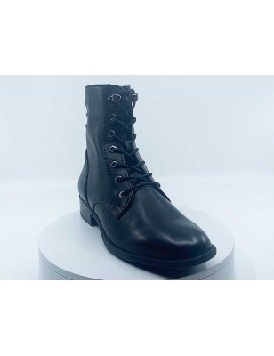 Boots Scarlet-04 Noir Cuir