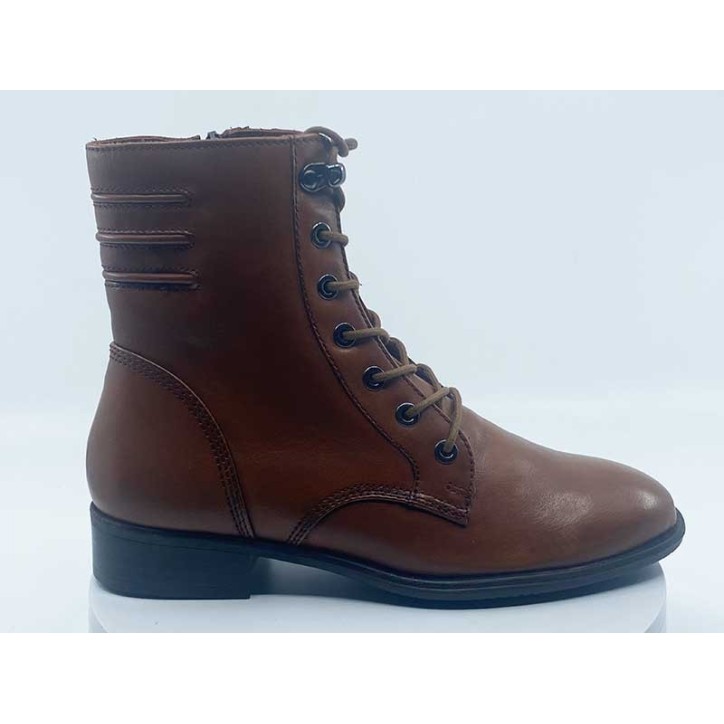 Boots Scarlet-04 Camel Cuir
