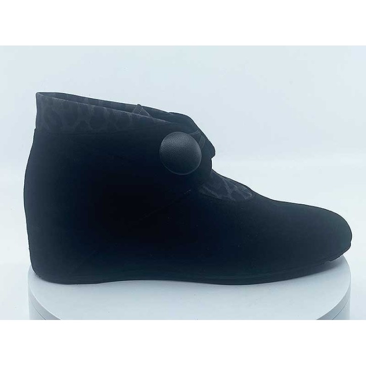 Boots 2324m Noir Leopard  rabotin