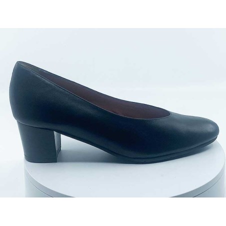 Escarpins femme Noir Cuir - vitulli