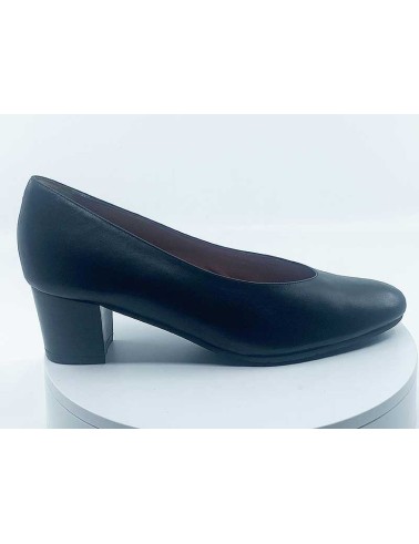 Escarpins femme Noir Cuir - vitulli