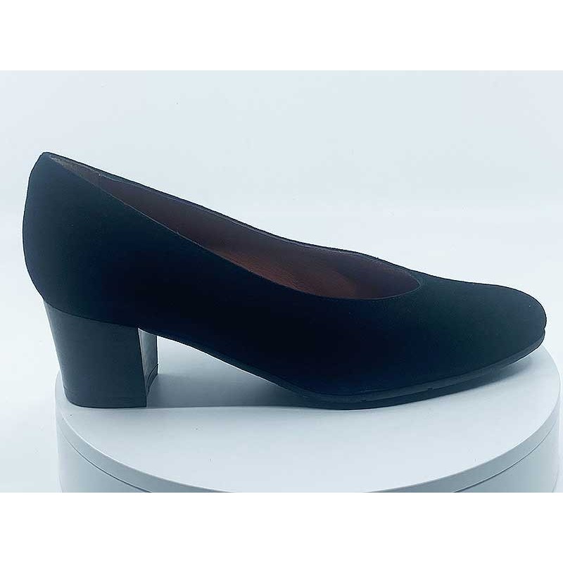 Escarpins 34611 noir nubuck Escarpins 34611 noir nubuck