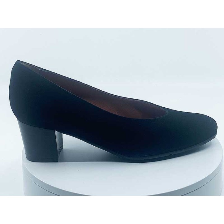 Escarpins femmes noir nubuck - Vitulli