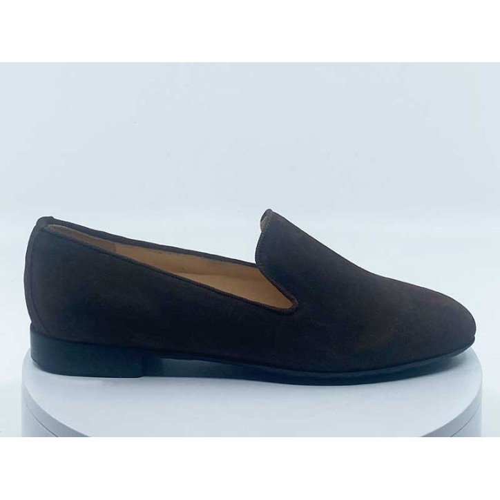 Ballerines 8029 chocolat nubuck
