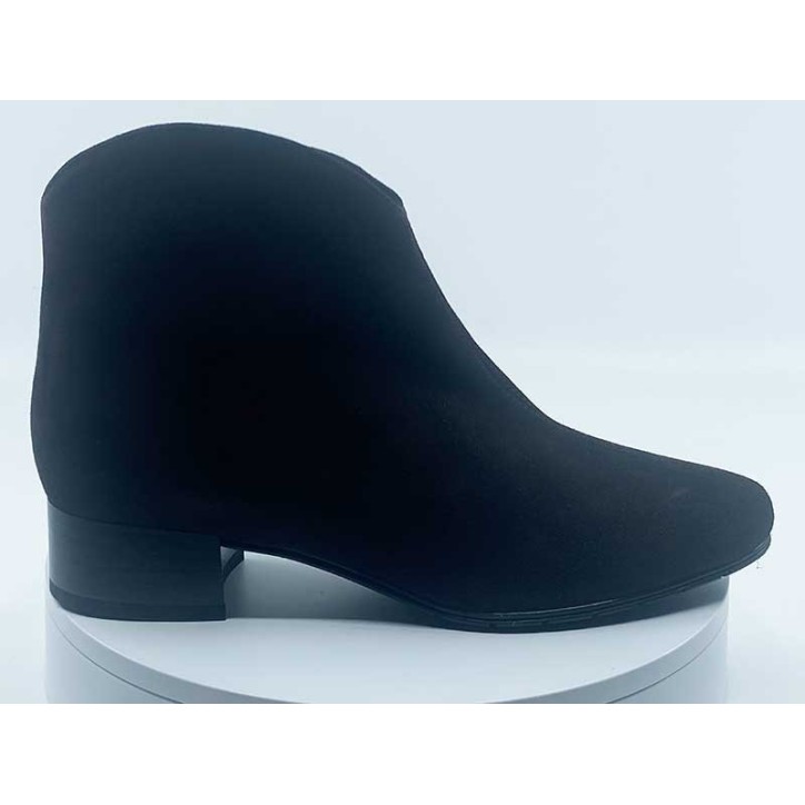 Boots 38270 Chocolat Veau Velours- Brunate
