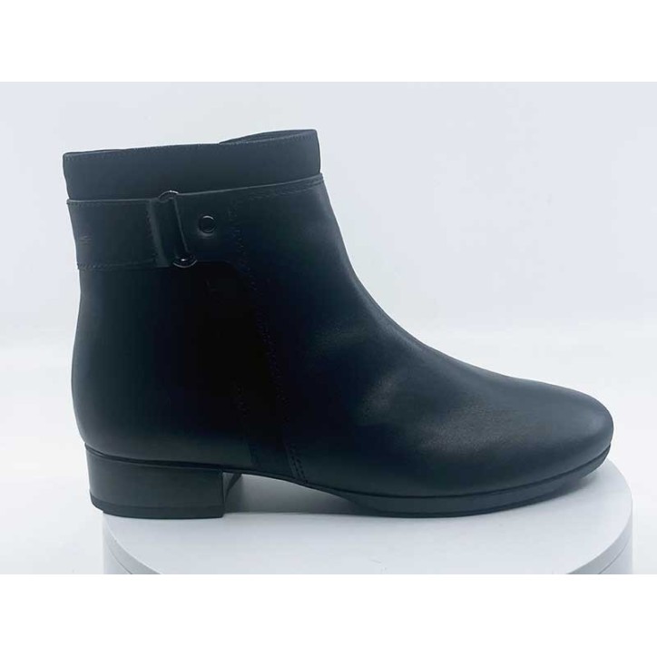 Boots 32.713 noir cuir - gabor