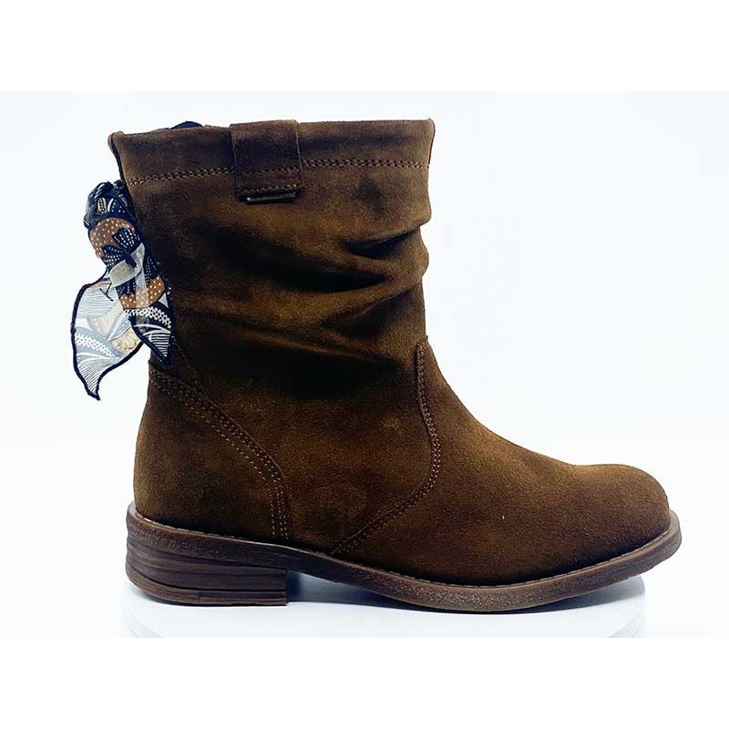 Boots 4507 Camel Velours