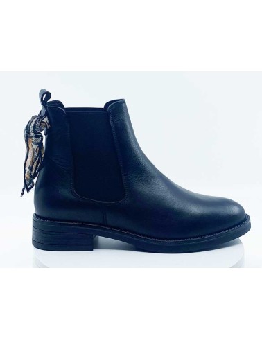 Richelieu femme  Noir Cuir Goodstep