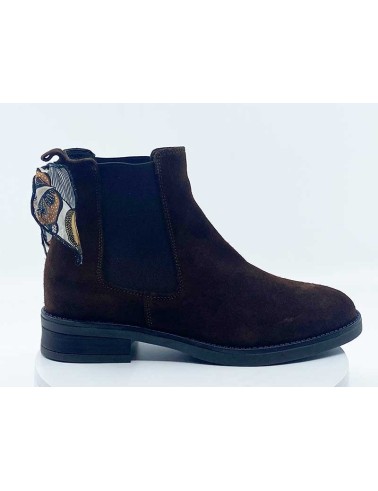 Richelieu femme Bison Velours Goodstep