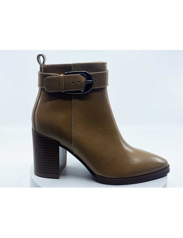 Boots femme Creme Cuir - Regarde le ciel