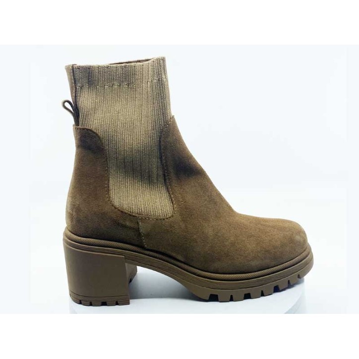 Boots femme Havane Nubuck - reqins