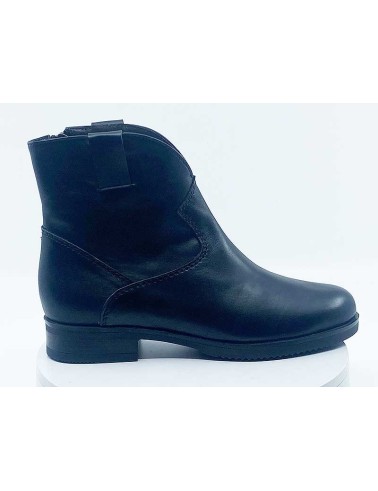 Boots plumer Noir Cuir