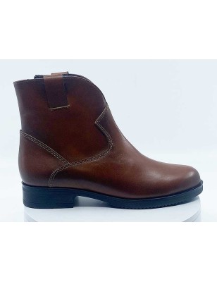 Boots Plumers Camel Cuir