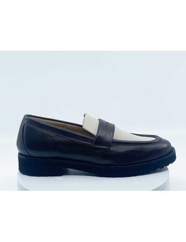 Mocassins Pascucci Marron Blanc cassé