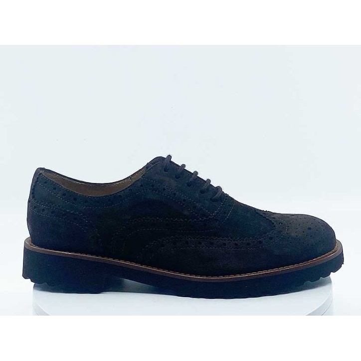 Derby Pascucci Chocolat Nubuck