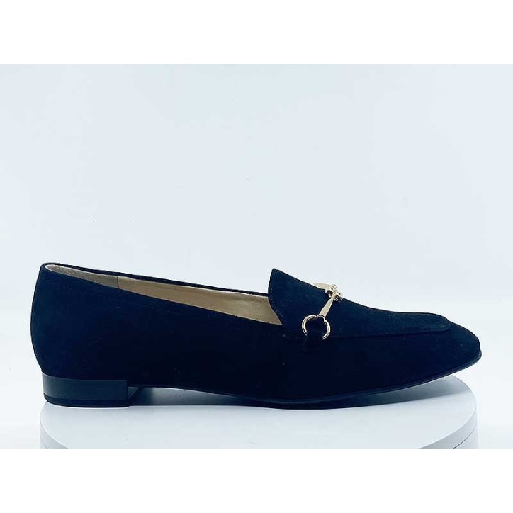 Mocassins  Noir Velours Hogl