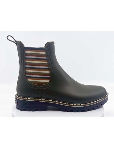 bottines caoutchouc femme