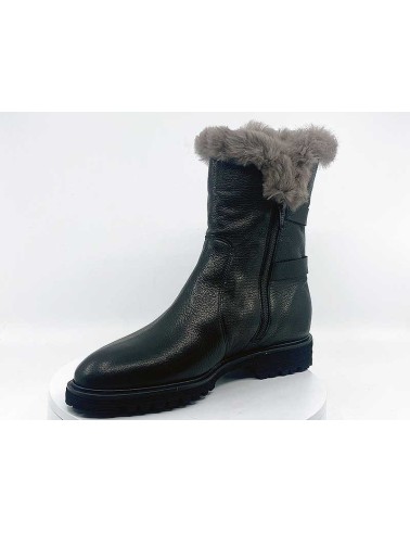 Bottines noir fourrées I Francel chaussures