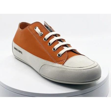 Sneakers Rock Abricot Cuir
