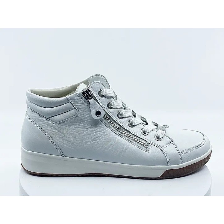 Sneakers femmes Blanc Cuir