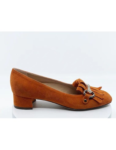 Mocassins 2125 Orange Nubuck