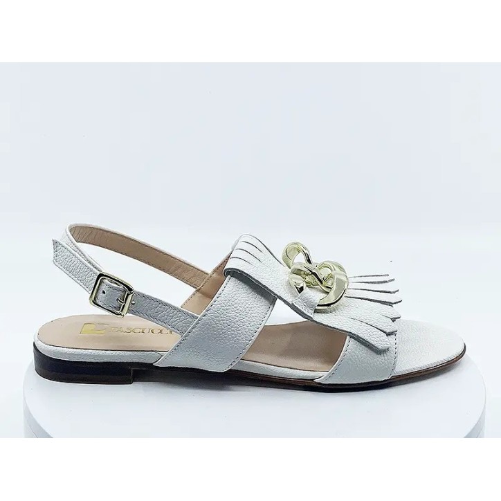 Sandales 1157 Blanche Cuir