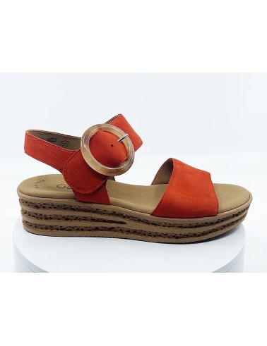 Sandales 44550 Orange nubuck