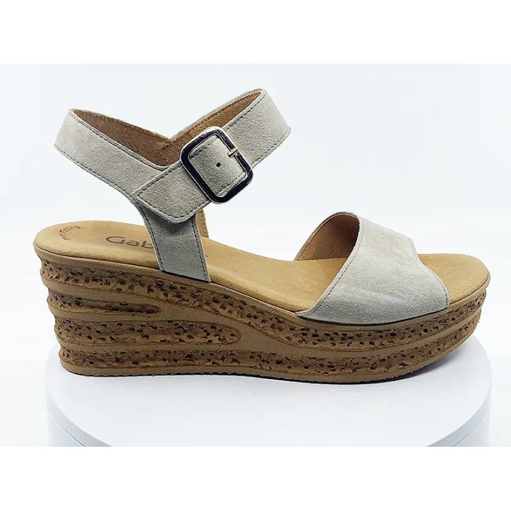 Sandales 44651 Beige nubuck