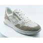 Sneakers 38411 Blanc cuir
