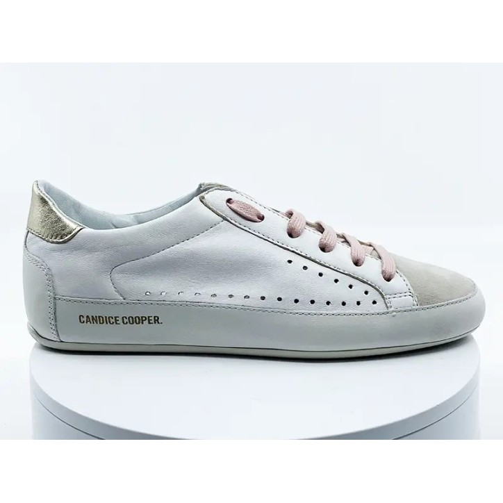 Sneakers Dafne Blanc Taupe  - Candice cooper