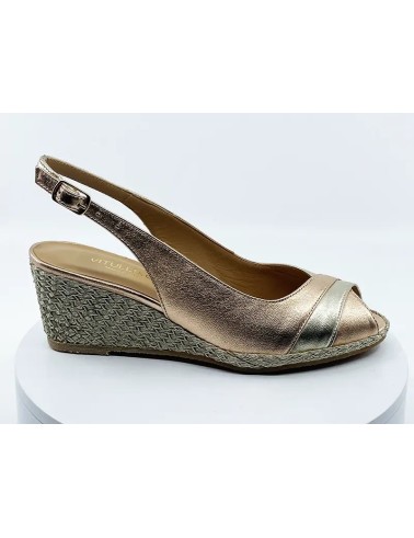 Sandales 33807 Canelle Or - Vitulli