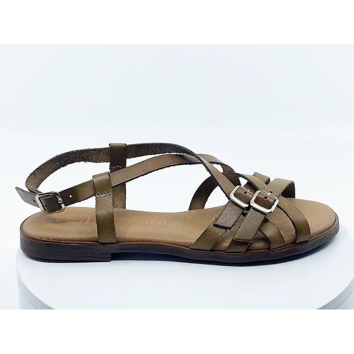 Sandales 80102 Marron - petit prix