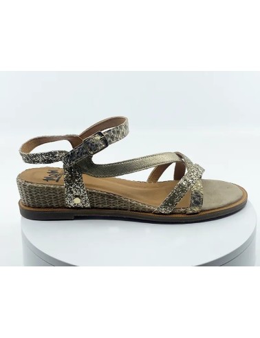 Sandales Olim Platine Serpent