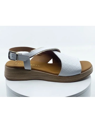 Sandales 30-612 Blanc Tresse