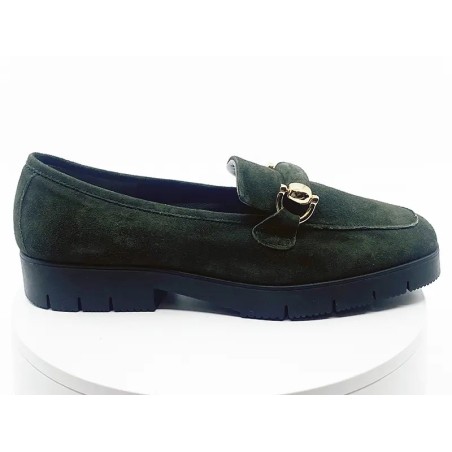Mocassins Muse kaki foncée -Reqin's
