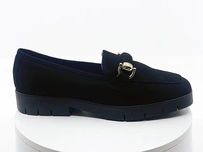 Mocassins Muse Noir nubuck