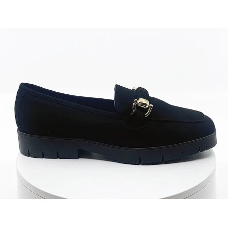 Mocassins Muse Noir nubuck