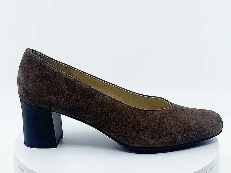 Escarpins Brunate Choco Nubuck
