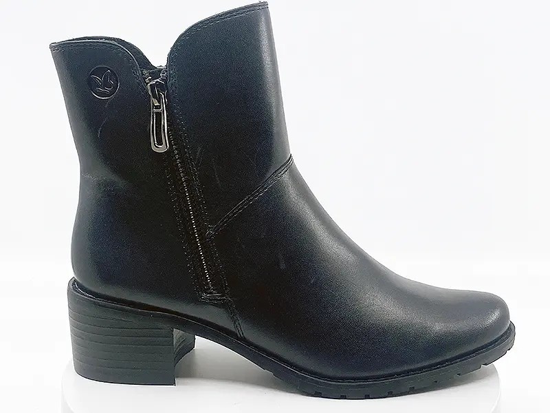 Bottines 25314 Marine Cuir