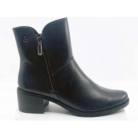 Bottines 25314 Marine Cuir