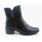 Boots 25314 Marine Cuir Boots 25314 Marine Cuir