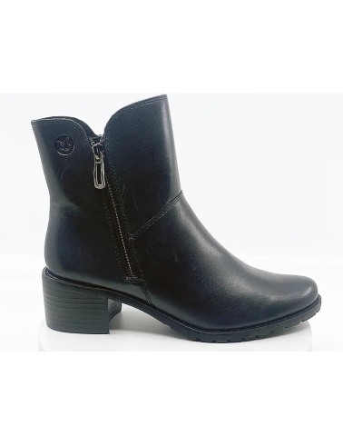 Bottines 25314 Marine Cuir