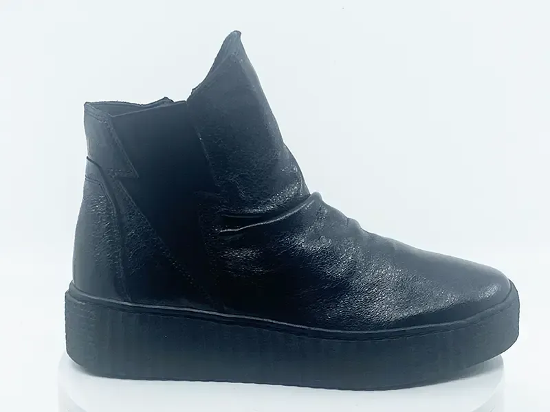 Boots Sewnson Noir Cuir