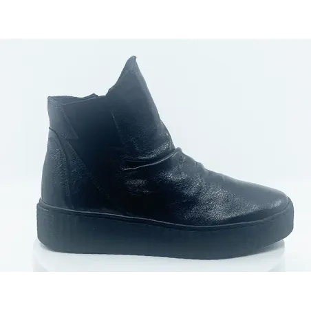 Boots Sewnson Noir Cuir