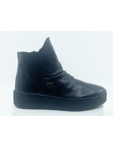 Boots Sewnson Noir Cuir
