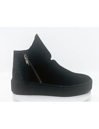 Boots Swan Noir Velours